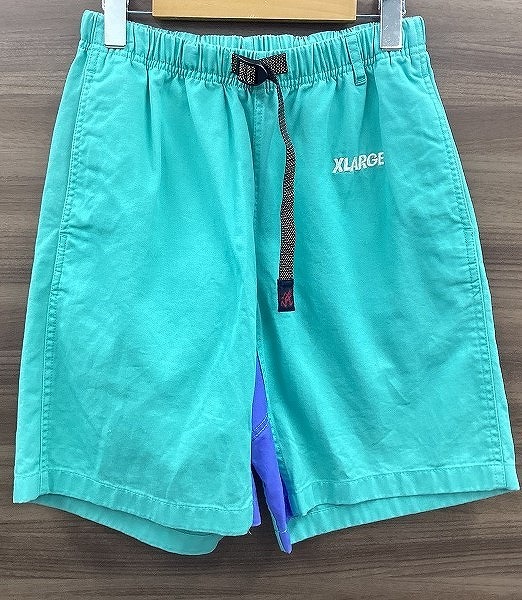 X-LARGE×GRAMICCI エクストララージ グラミチ クライミングハーフパンツ ショートパンツ ブルー系 GMP-18S151拍卖