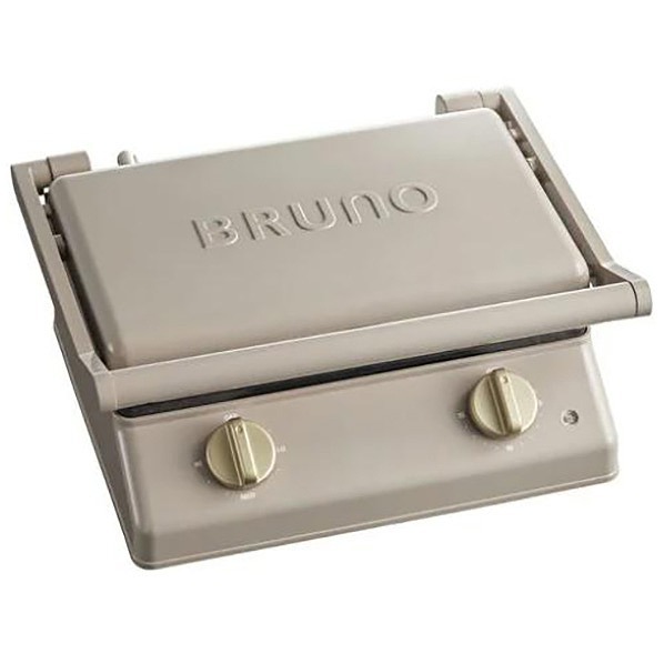 【未使用】 ブルーノ BRUNO 【未使用・未開封】 グリルサンドメーカーダブル BOE084-GRG グレージュ拍卖