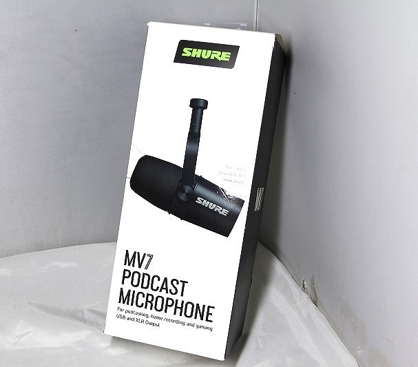 期間限定セール シュアー SHURE ダイナミックマイク MV7拍卖