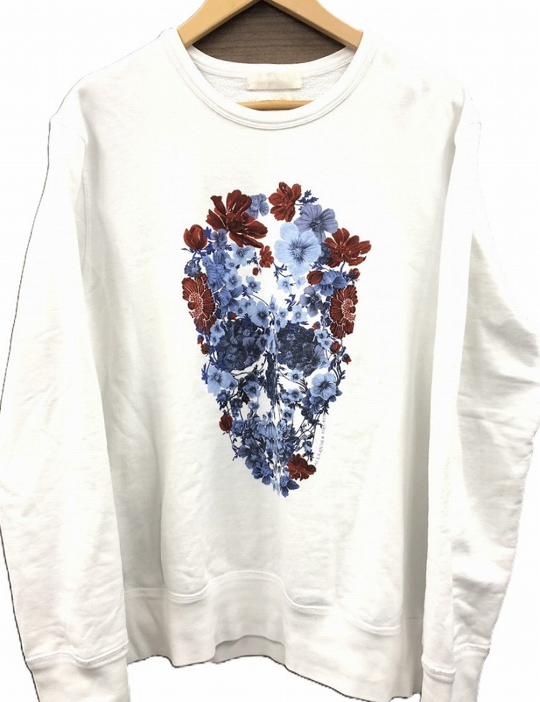 期間限定セール アレキサンダーマックイーン Alexander McQueen スウェットトレーナー ホワイト拍卖