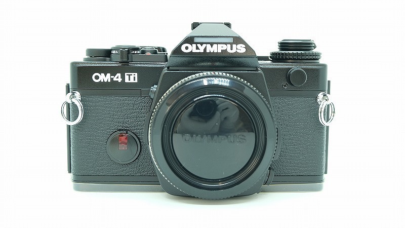 期間限定セール オリンパス OLYMPUS フィルム一眼レフ ブラック OM-4 Ti拍卖