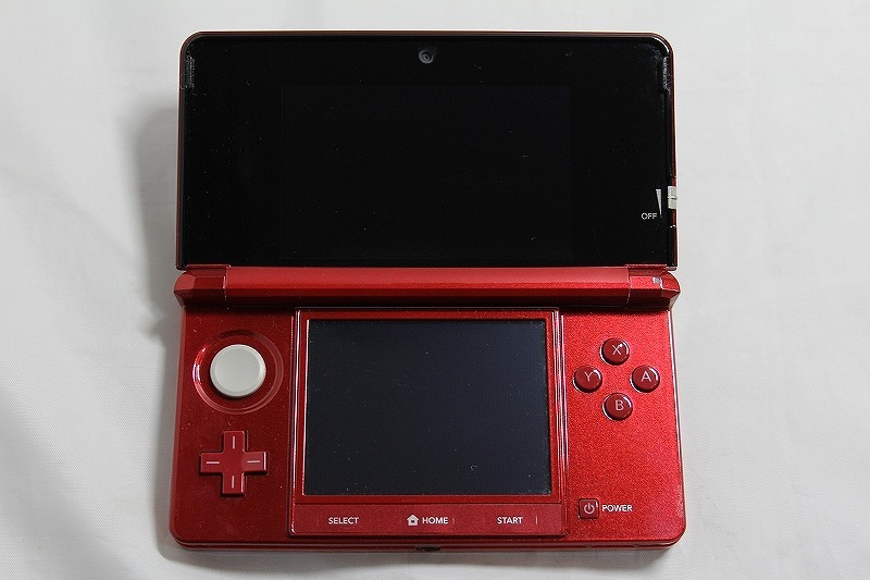 ニンテンドー Nintendo 3DS システムバージョン Ver.2.1.0-4J フレアレッド CTR-001拍卖