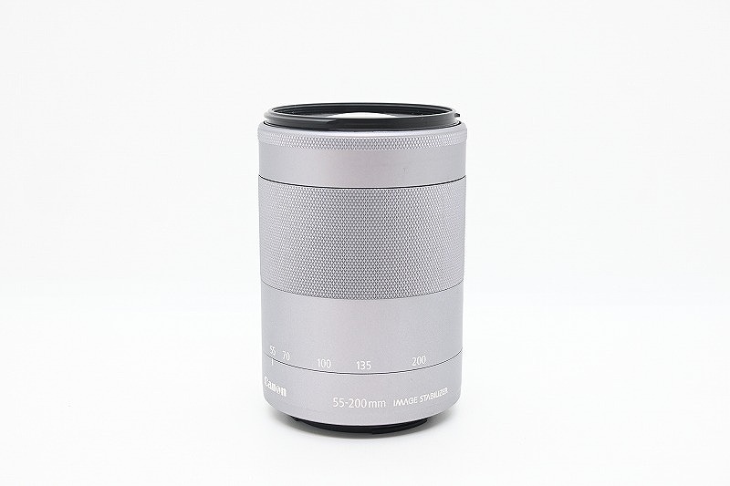 期間限定セール キヤノン Canon EF-Mマウント レンズ APS-C シルバー EF-M 55-200mm F4.5-6.3 IS STM拍卖