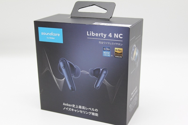 アンカー Anker ワイヤレスイヤホン Soundcore Navy Blue Liberty 4 NC拍卖