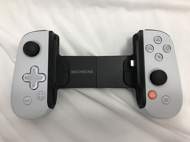 バックボーン backbone iPhone対応プレイステーション用モバイルゲームコントローラー BB-02-P-WS拍卖