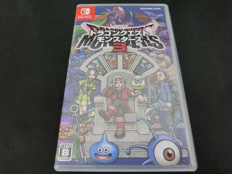 スクウェアエニックス ニンテンドースイッチソフト ドラゴンクエストモンスターズ3 魔族の王子とエルフの旅 HAC-P-A9P3A拍卖
