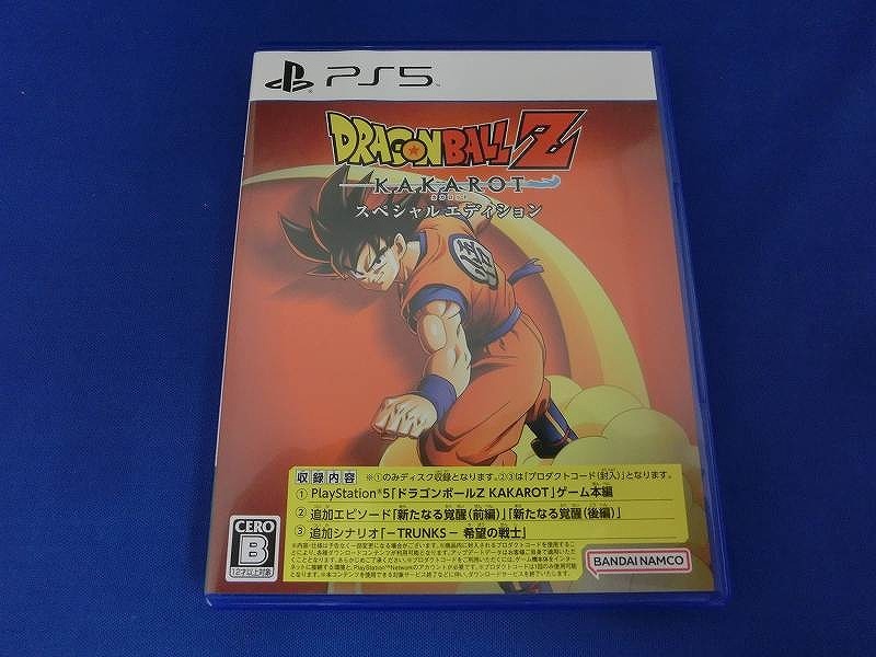 バンダイナムコエンターテインメント PS5ソフト ドラゴンボールZ KAKAROT スペシャルエディション ELJS-20036拍卖