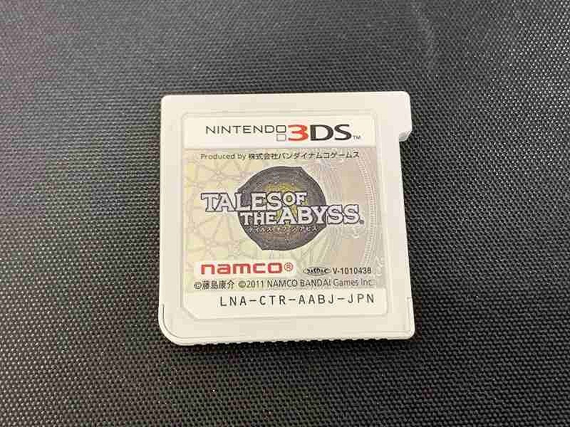 ナムコ ナムコ ニンテンドー3DS テイルズオブジアビス(TALES OF THE ABYSS) CTR-P-AAB拍卖