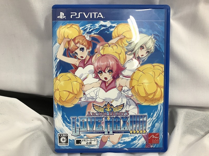 アークシステムワークス ARC SYSTEM WORKS PS Vita用ソフト ARCANA HEART3 LOVE MAX!!!!! VLJS-05041拍卖