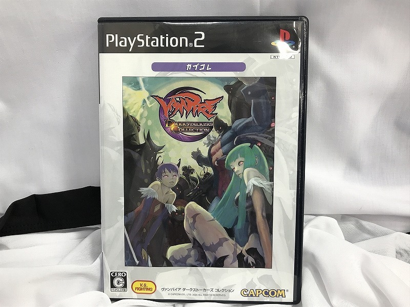 カプコン CAPCOM PS2用ソフト カプコレ VAMPIRE DARK STORKERS COLLECTION SLPM66637拍卖