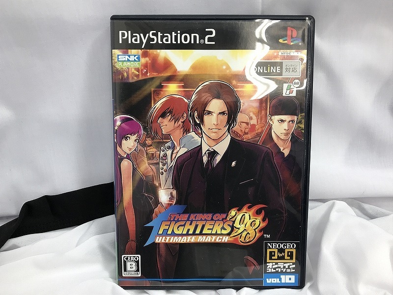 エスエヌケイプレイモア SNKPLAYMORE PS2用ソフト THE KING PF FIGHTERS '98 ULTIMATE MATCH SLPS25783拍卖