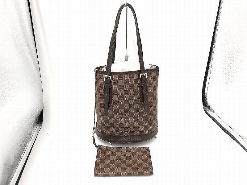 期間限定セール ルイヴィトン LOUIS VUITTON ダミエ マレ トートバッグ ハンドバッグ ブラウン N42240拍卖