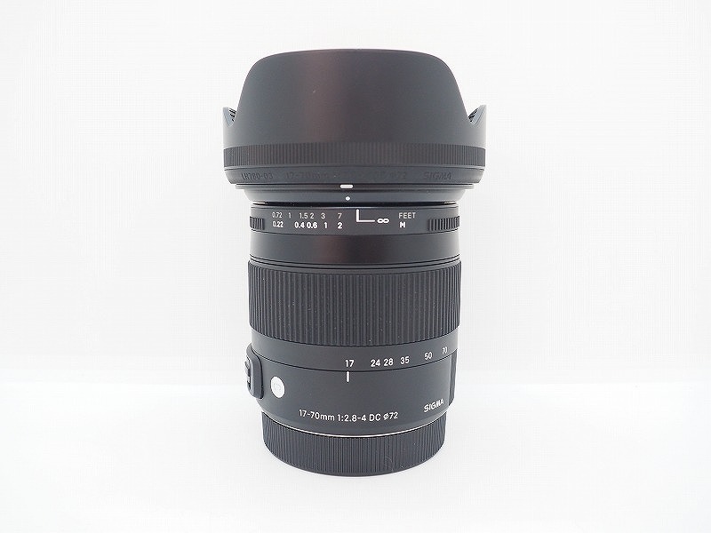 期間限定セール シグマ SIGMA EFマウント レンズ APS-C 17-70mm F2.8-4 DC MACRO OS HSM拍卖
