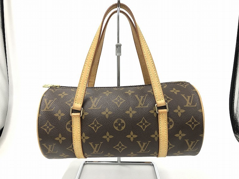 期間限定セール ルイヴィトン LOUIS VUITTON モノグラム パピヨン26 ハンドバッグ ブラウン M51386拍卖