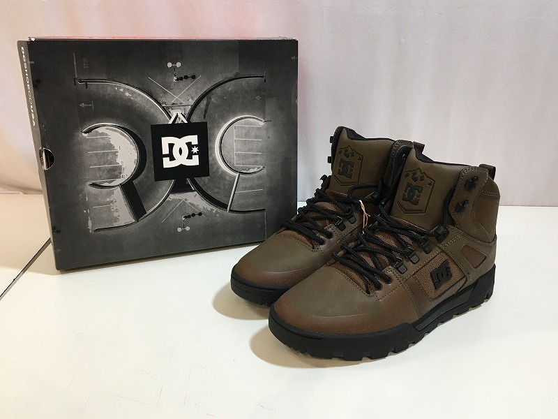 期間限定セール ディーシー DC shoe USA 【未使用タグ付き】【新品同様】PURE HIGH TOP WR BOOT ADYB10018拍卖