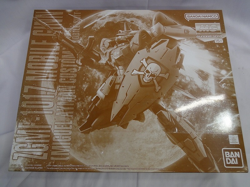 期間限定セール 【未使用】 バンダイ BANDAI プラモデル MG 1/100 ZGMF-1017 モビルジン ミゲル・アイマン専用機 5062938拍卖