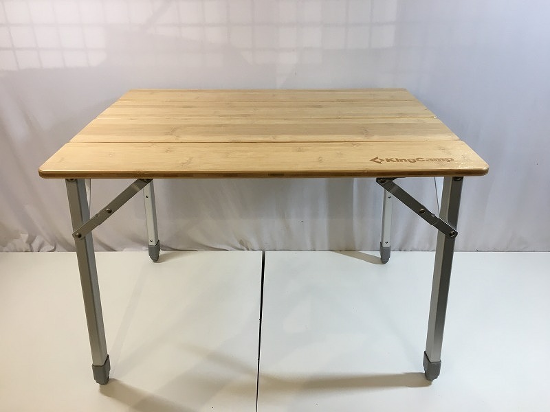 期間限定セール キングキャンプ King Camp 【並品】BAMBOO 6550 折り畳みバンブーテーブル KC2018-C2301 620拍卖