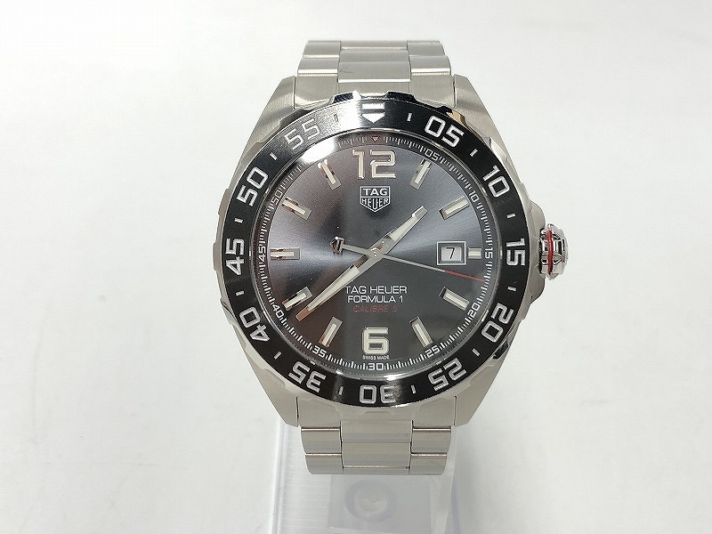 タグホイヤー TAGHeuer FORMULA1 CALIBRE5 フォーミュラ1キャリバー5 デイト オートマチック メンズウォッチ WAZ2011BA0842拍卖