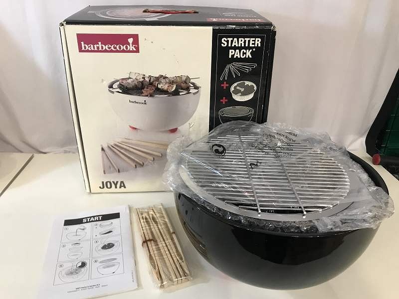 バーべクック barbecook 【良品】バーべクックジョヤブラックテーブルグリルセット 223.1500.050拍卖