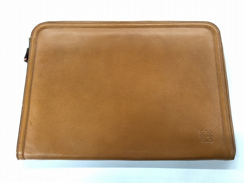 ロエベ LOEWE ブリーフケース ビジネスバッグ ブラウン拍卖