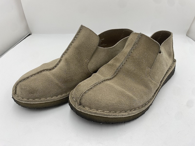 クラークス Clarks Deseart Misier Sand Suede サイズ:26cm 26175684拍卖