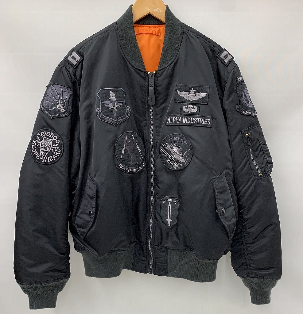 アルファインダストリーズ ALPHA INDUSTRIES MA-1 フライトジャケット TA0541-9001拍卖