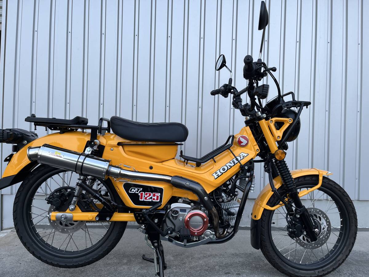 ホンダ CT125  ハンターカブ  JA65  排気量145cc イエロー BOX付き拍卖