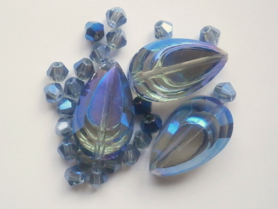 ガラスビーズ★ドロップ★タイプ C★モリオン系★c拍卖