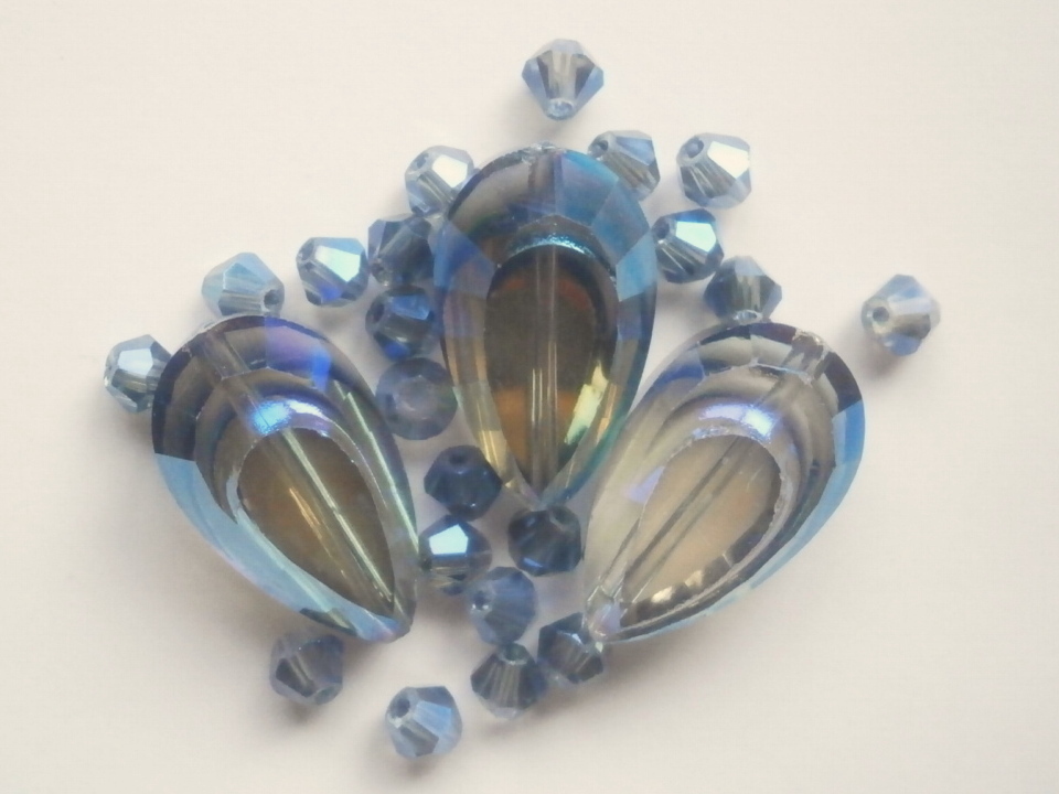 ガラスビーズ★ドロップ★タイプ C★モリオン系★e拍卖