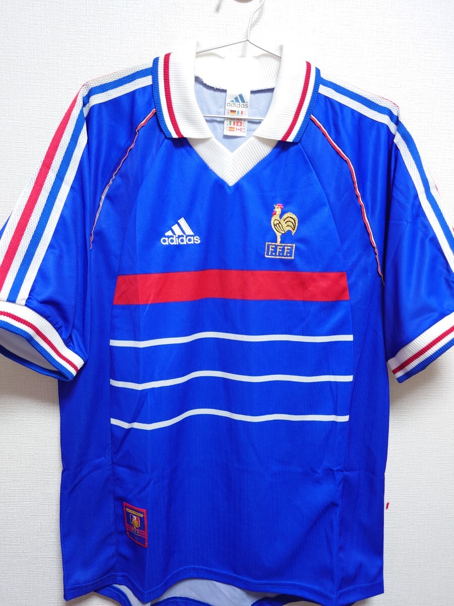 adidas 1998 ワールドカップ フランス代表 ユニフォーム 1998 World Cup France national team拍卖
