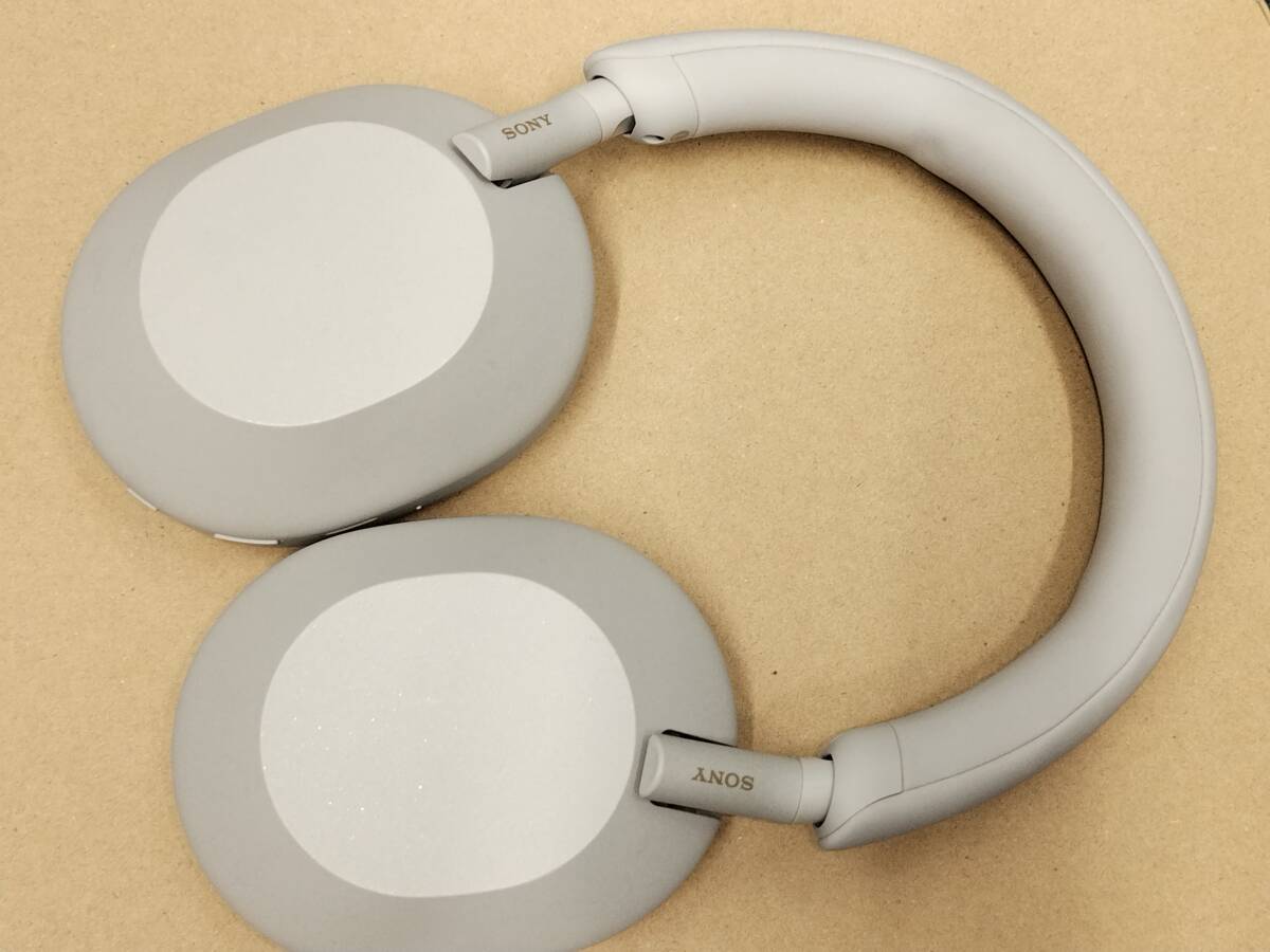 【USED】 SONY ソニー Bluetooth ワイヤレス ノイズキャンセリング ヘッドホン 本体のみ WH-1000XM5 プラチナシルバー拍卖