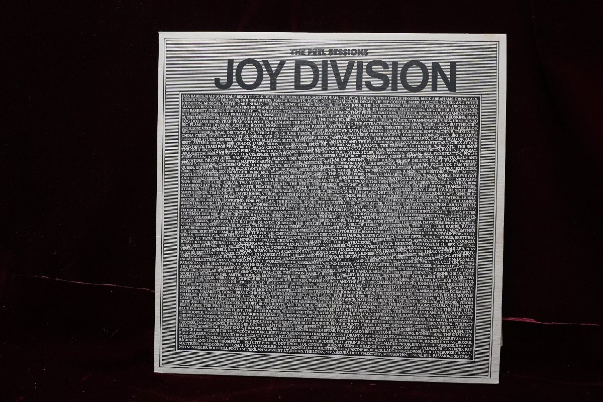 A&P JOY-DIVISION::ThePeelSESSION:SFPS013:45LP:1979年:Made In GB:英国モノ;(珍品)拍卖