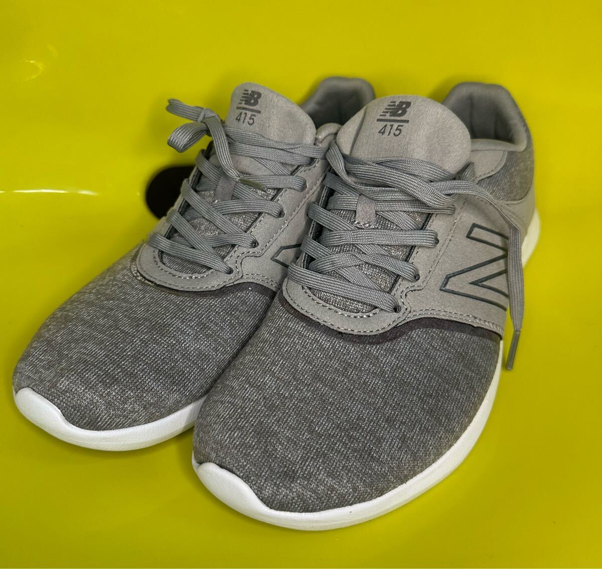 ニューバランス New Balance グレー スニーカー WL415GM 疲労軽減 メモリーフォームインソール タウンシューズ 24.5cm US7.5 UK5.5拍卖