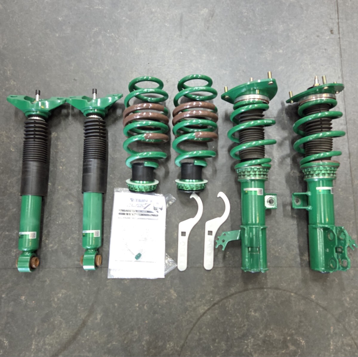 ☆ 中古(良品) TEIN FLEXZ ☆ 車高調 トヨタ 70 カムリ ハイブリット テイン フレックスZ フルタップ 全長式 アッパーマウント付き拍卖