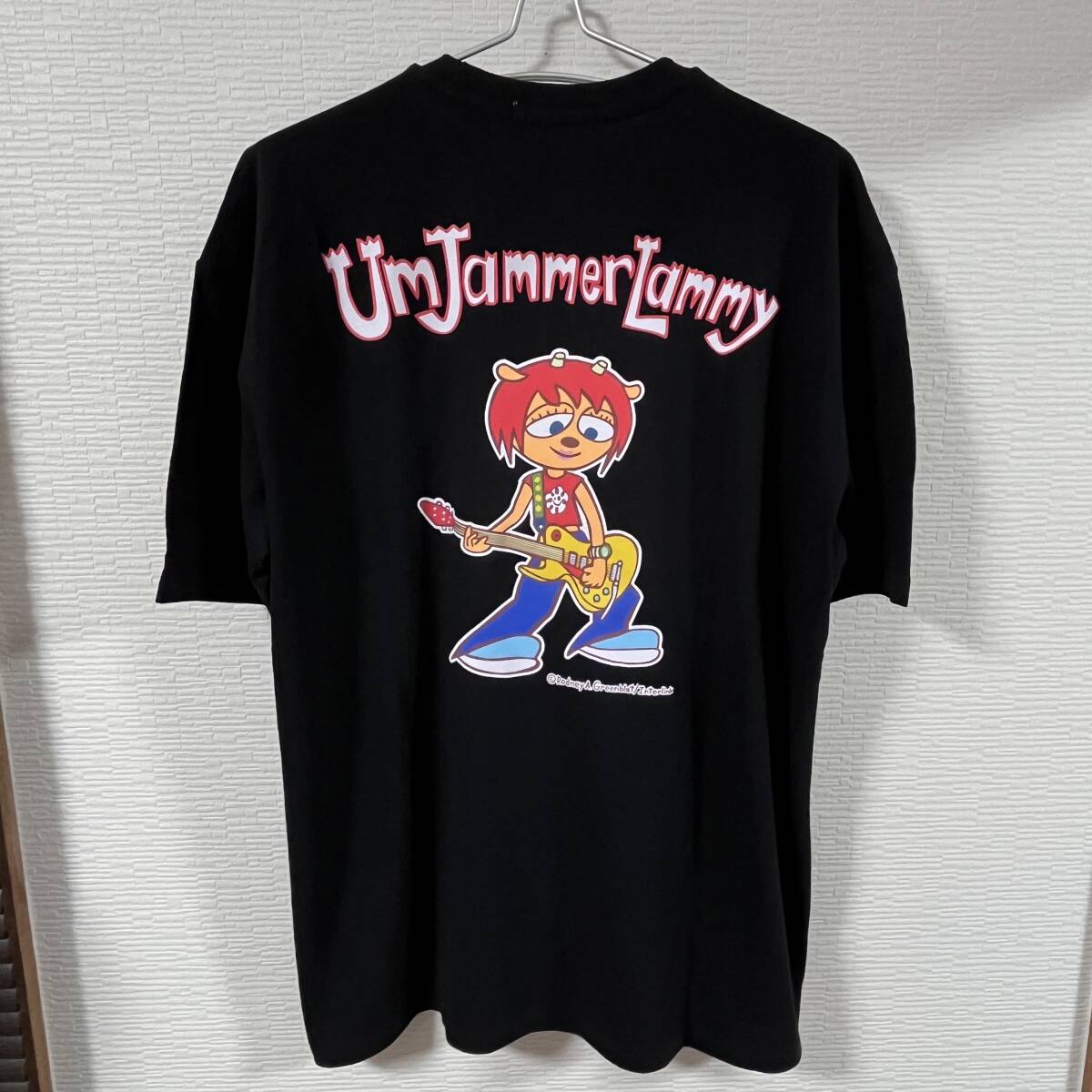 ★ Um Jammer Lammy (ウンジャマ・ラミー) ★ Tシャツ Lサイズ 黒色 SCE プレステ SONY ウンジャマラミー 25 (タグ付き・新品未使用品)拍卖