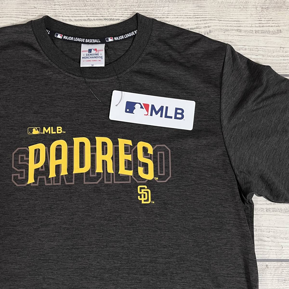 ★ PADRES ( パドレス ) ★ メッシュTシャツ Mサイズ 茶色 MLB サンディエゴ・パドレス ダルビッシュ有 SD (タグ付き新品未着用)拍卖