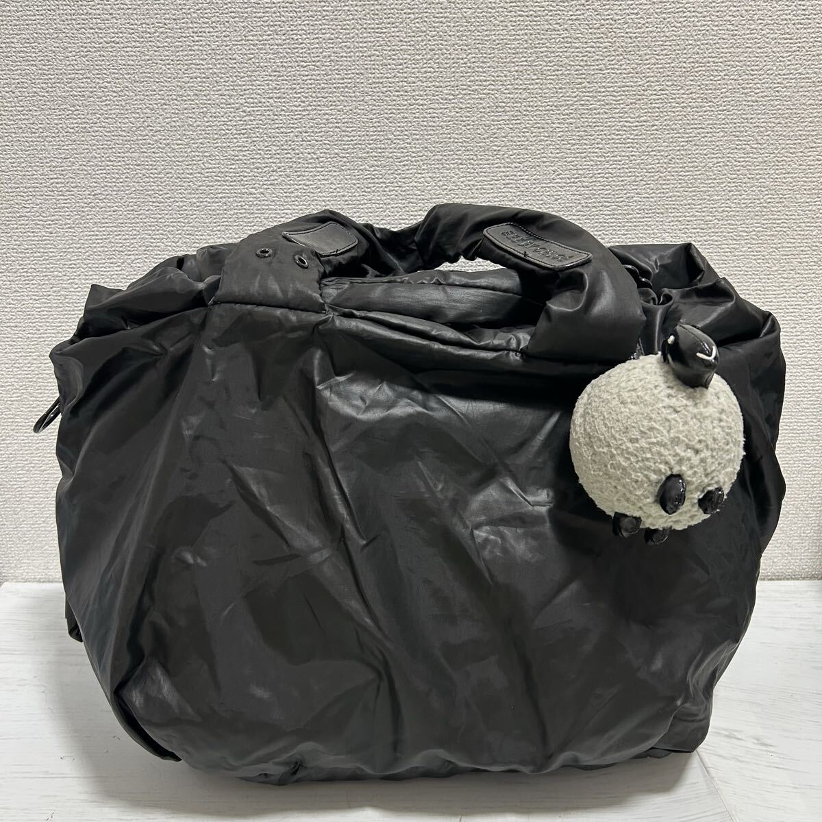 SEE BY CHLOE シーバイクロエ レディース 肩掛け ハンドバッグ トートバッグ ジョイライダー 黒色 ブラック 中綿 ナイロン クッション 拍卖