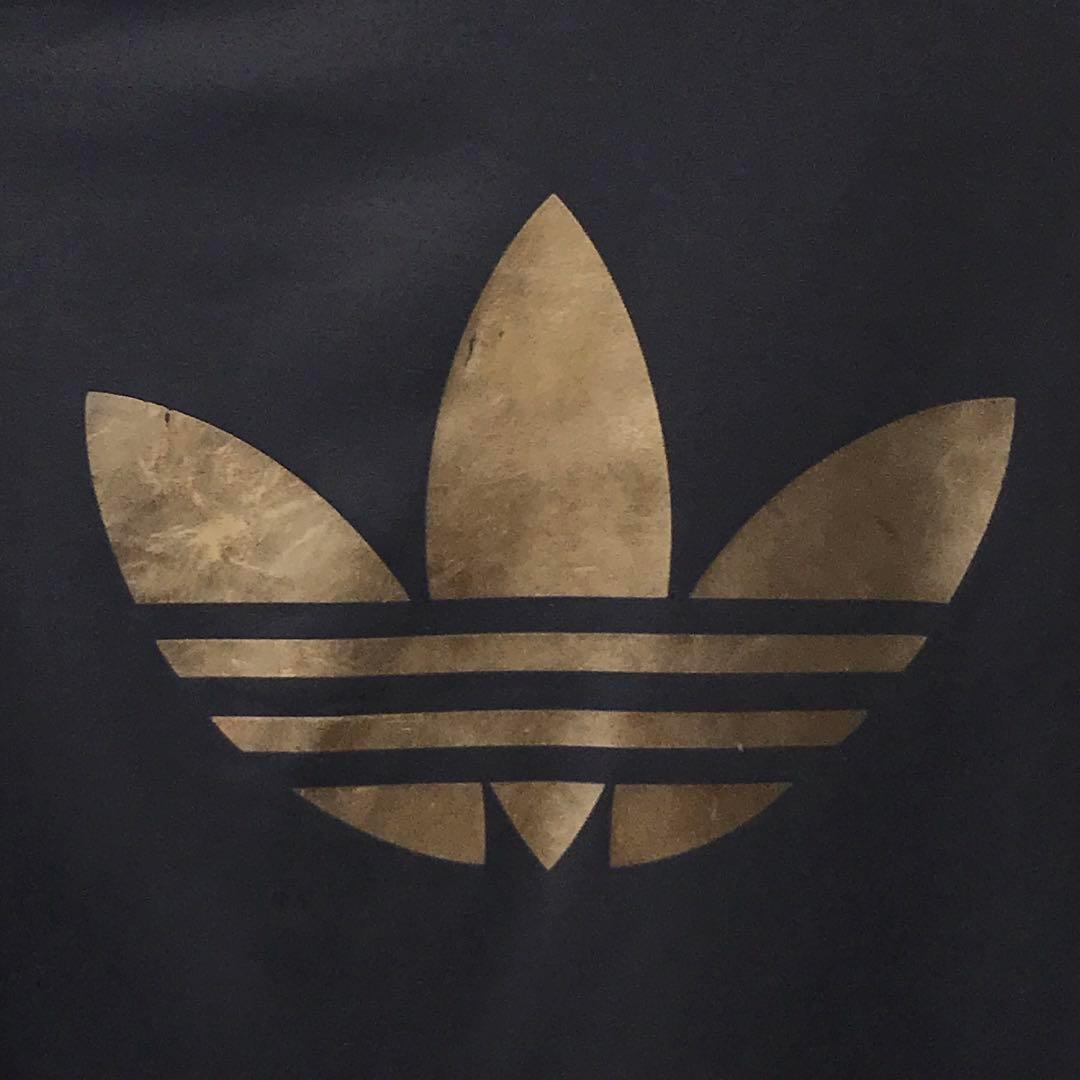 《希少》アディダスオリジナルス☆ジャージ XS デカロゴ ブラック J298拍卖