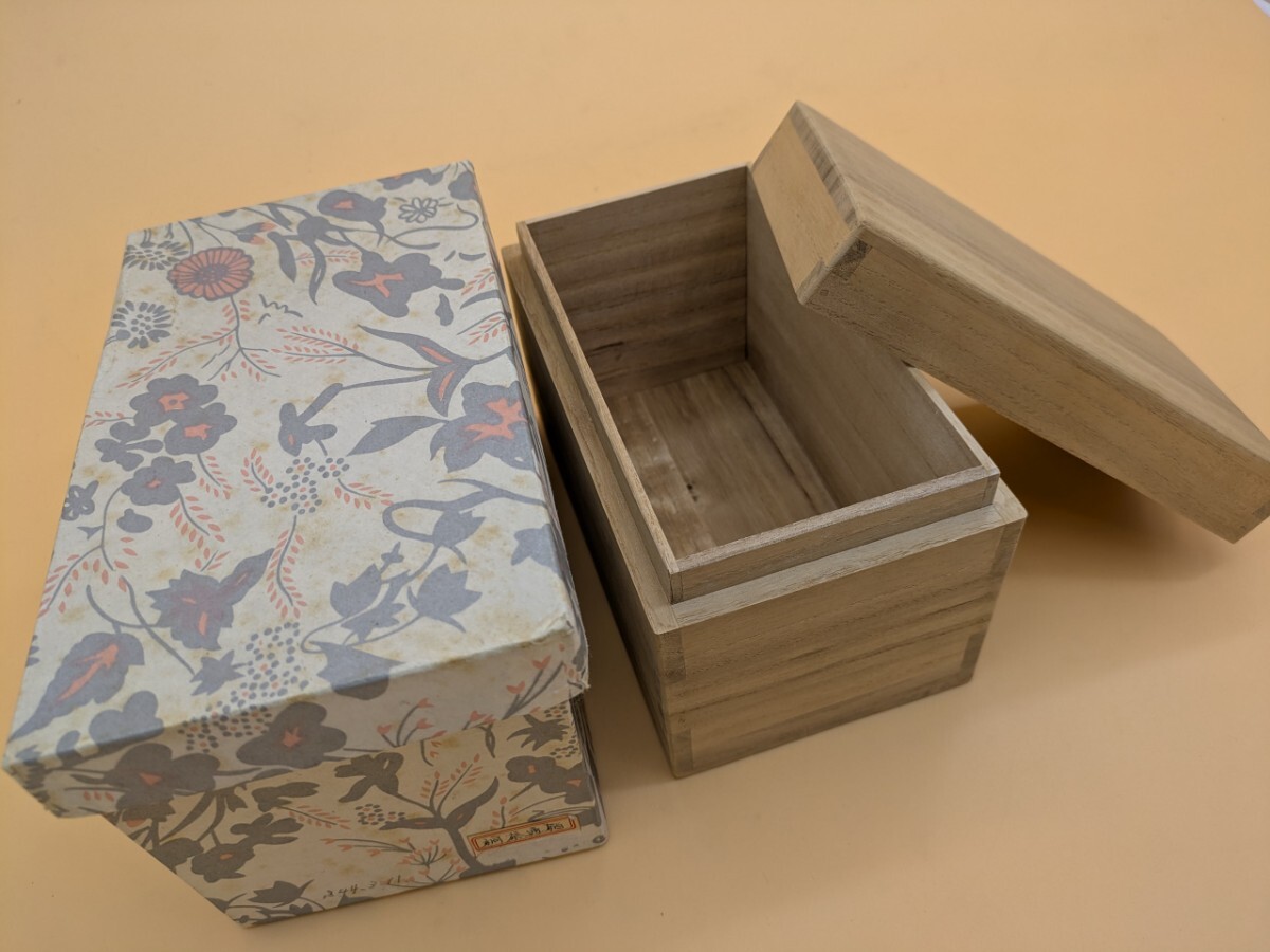 桐箱茶道具 茶通箱 空箱 保存箱 茶道具拍卖