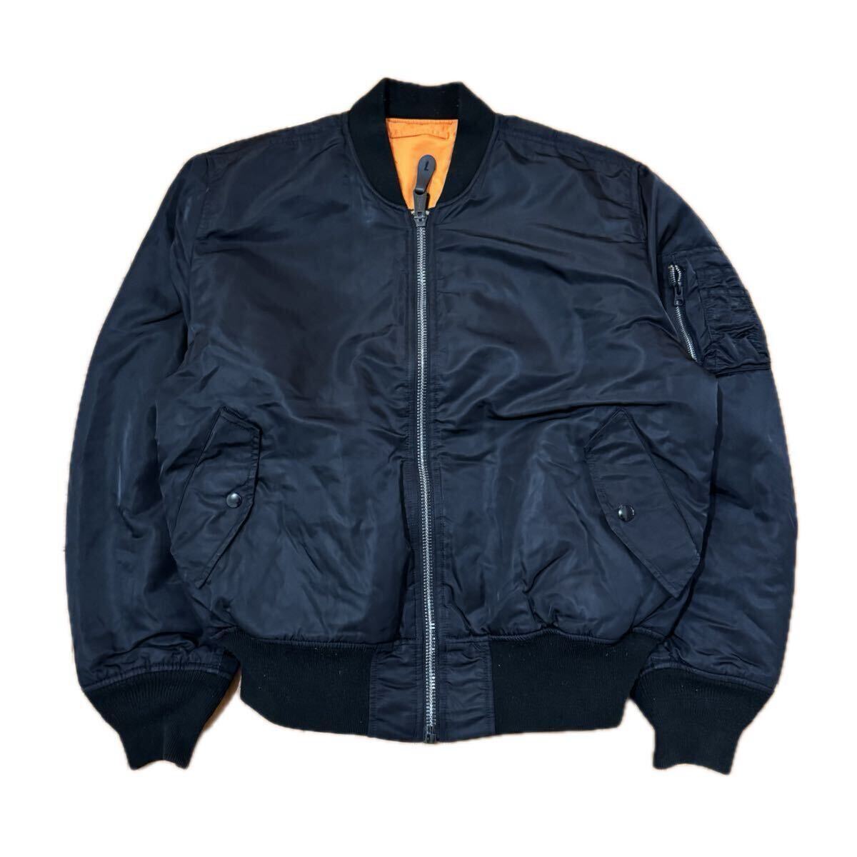 ALPHA INDUSTRIES アルファ MA-1 U.Sスペック MA-1 フライトジャケット 2000-401拍卖