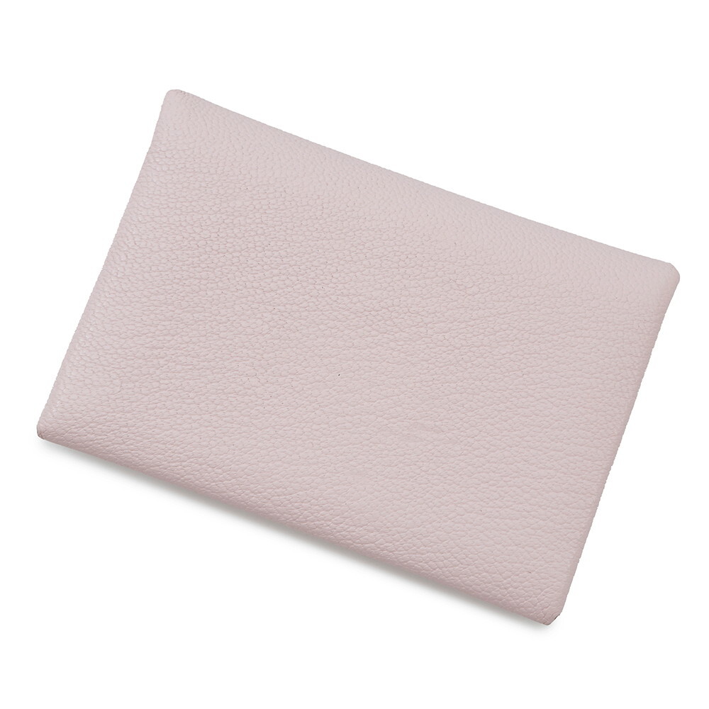 エルメス コインケース カルヴィ デュオ ローズダーリン/シルバー金具 シェブルミゾル W刻印 財布 【安心保証】拍卖