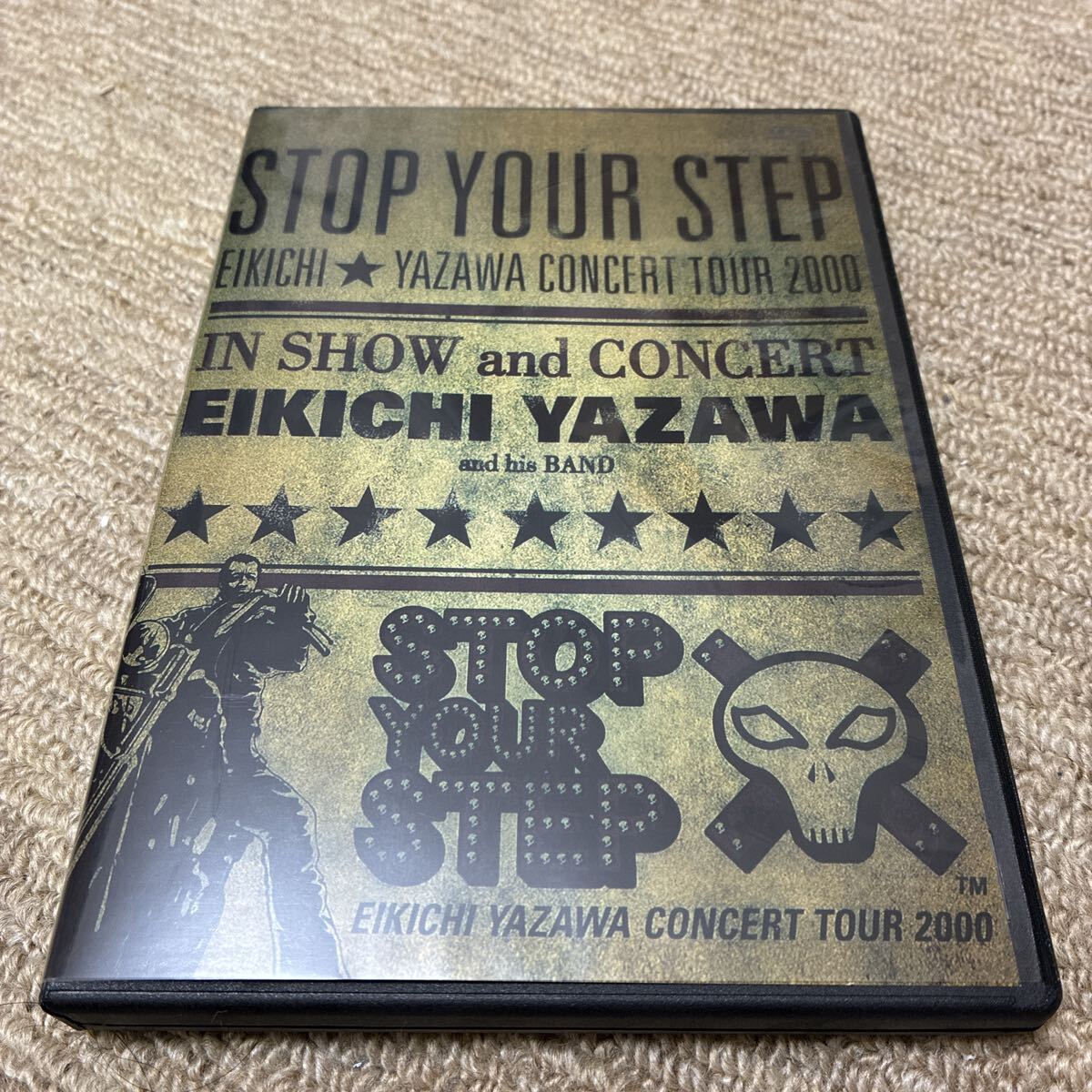 矢沢永吉 DVD STOP YOUR STEP THE LIVE拍卖