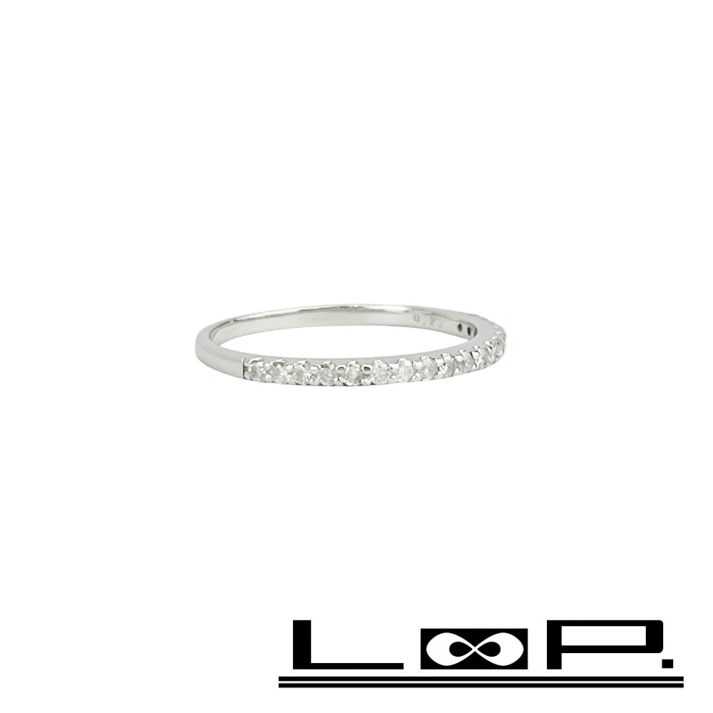 ■美品■ ノンブランド ダイヤ リング 指輪 アクセサリー シルバー プラチナ Pt 900 D0.20 1.5g 11号 【442148】拍卖