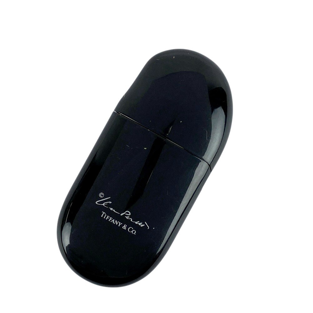 ■1円~■美品■ ティファニー ビーンズ ライター ブラック GP 1スタ 【394102】7拍卖