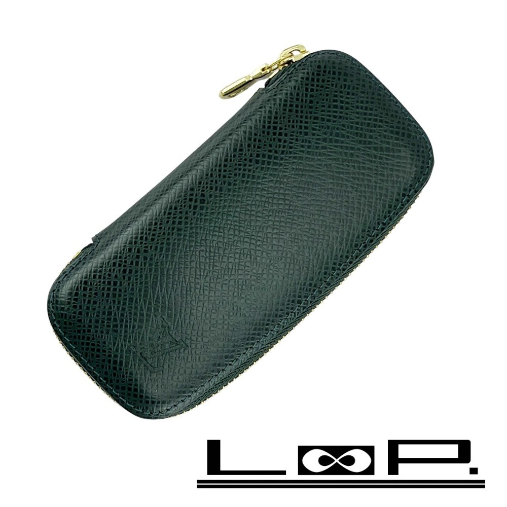 ■未使用■ ルイヴィトン ミュルティクレガレ 4連 キーケース タイガ エピセア グリーン M30604 箱 【462511】11拍卖