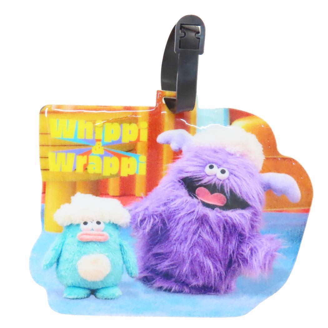 ホイッピ&ラッピ ネームプレート ダイカットPVCケース ネームタグ 目印 キャラクター グッズ拍卖