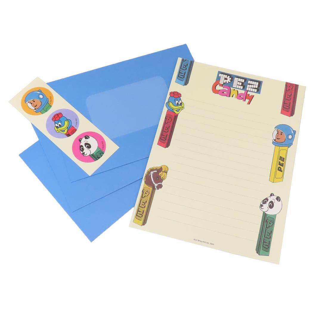 PEZ ペッツ 手紙セット レターセット PEZ ブルー S&C 便箋&封筒 キャラクター グッズ拍卖