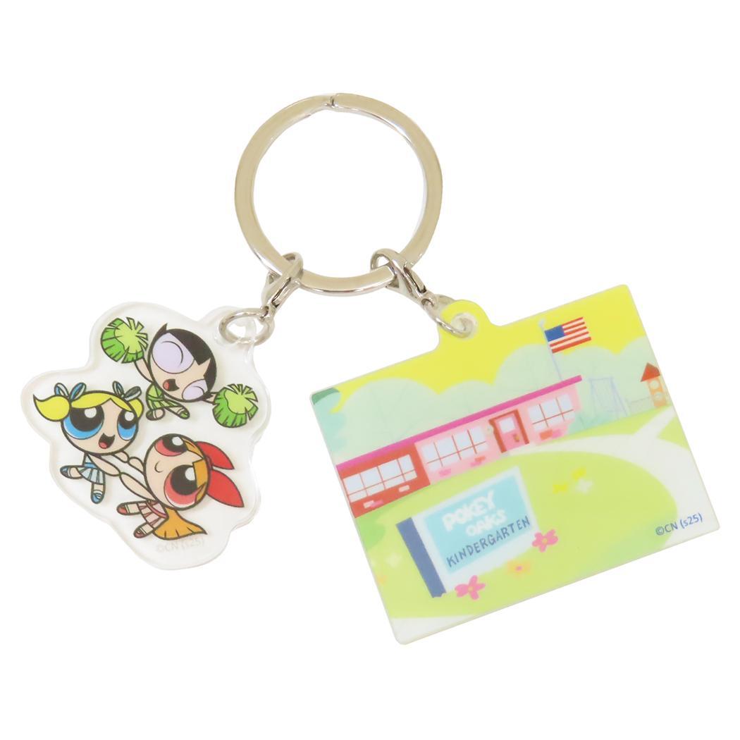 パワーパフガールズ キーリング 2チャームキーホルダー チア ティーズファクトリー コレクション雑貨 キャラクター グッズ拍卖
