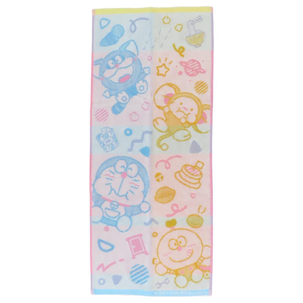 藤子F不二雄 キャラクター フェイスタオル ジャガードロングタオル ハッピーアニバーサリー拍卖