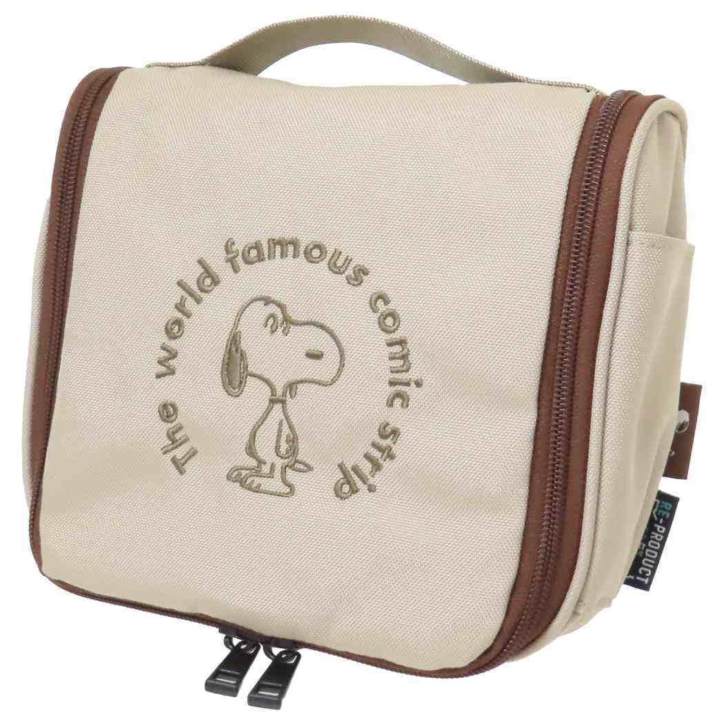 スヌーピー グッズ トラベルポーチ キャラクター 撥水吊り下げポーチ BE拍卖